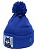 Шапка детская Atributika&Club ХК Динамо Москва с талисманом клуба 12074, синяя, размер 52-54