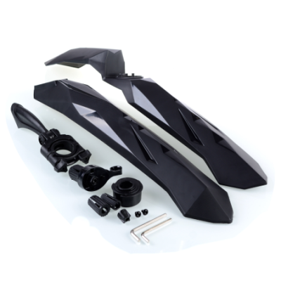 Крылья для велосипеда для колёс на 24-29". COMIRON Signature Series Glossy. комплект 2 шт. Цвет: Черный в Магазине Спорт - Пермь