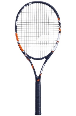 Ракетка для большого тенниса Babolat Evoke Tour, 121244, ручка Gr 2, бело-синяя