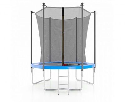 Батут DFC Trampoline STOCK 6 ft JUMP4FU (размер 183см), с внутренней сеткой, цвет уточняйте в Магазине Спорт - Пермь