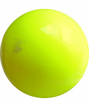 Мяч для художественной гимнастики PASTORELLI New Generation, цвет: 00014 - желтый