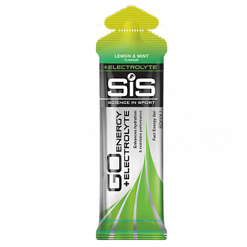 SiS Go Energy + Electrolyte Gel, 60 мл - Энергетический гель c электролитами в магазине Спорт - Пермь
