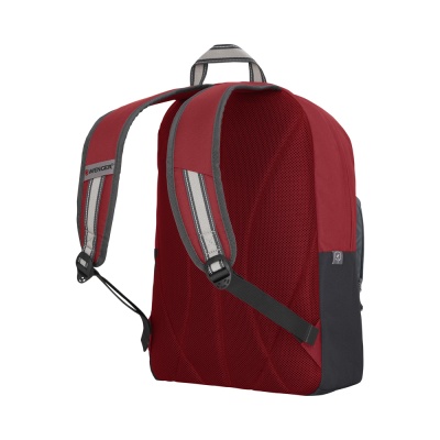Городской рюкзак WENGER NEXT Crango с отделением для ноутбука 16" (27л) 611980, красный/серый