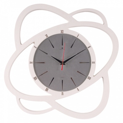 Часы настенные Рубин, 45,5х44,5 см большие часы на стену бесшумные, интерьерные 4501-009 в магазине Спорт - Пермь