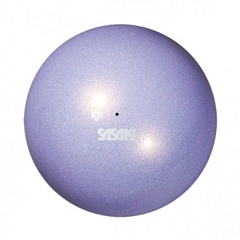 Мяч для художественной гимнастики SASAKI M-207AU-F Аврора 18,5 см LD-Лавандовый