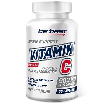 Be First - Vitamin C (витамин С) - 90 капсул в магазине Спорт - Пермь