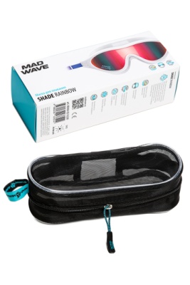 Маска для плавания Mad Wave Shade rainbow, M0464 03 0 02W, White в магазине Спорт - Пермь