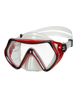 Маска для взрослых, ПВХ Alpha Caprice М166 красный в магазине Спорт - Пермь