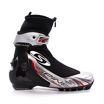 Лыжные ботинки SPINE SNS Pilot Matrix Carbon Pro (273K/194/2K) (черный) в магазине Спорт - Пермь