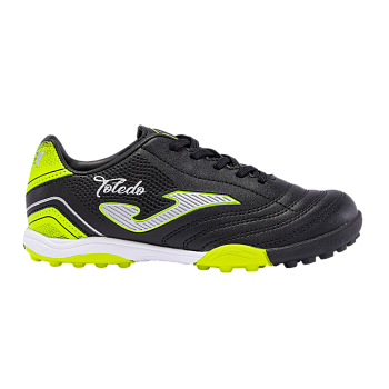 Бутсы футбольные JOMA TOLEDO 22 TURF JUNIOR BLACK, TOJW2201TF