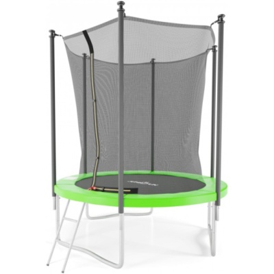 Батут DFC Trampoline STOCK 6 ft JUMP4FU (размер 183см), с внутренней сеткой, цвет уточняйте в Магазине Спорт - Пермь