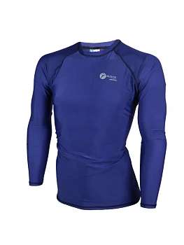 Рашгард для MMA Rusco Sport, синий, взрослый в магазине Спорт - Пермь