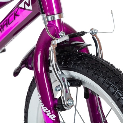 Велосипед NOVATRACK NOVARA, 14", алюминиевый, фиолетовый в Магазине Спорт - Пермь