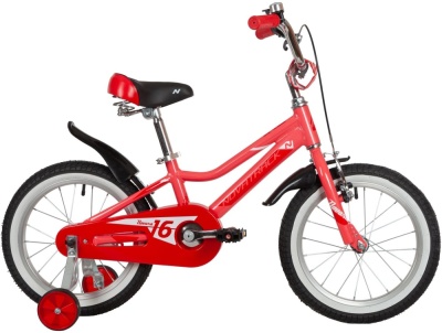 Велосипед NOVATRACK NOVARA 16", алюминий, коралловый в Магазине Спорт - Пермь