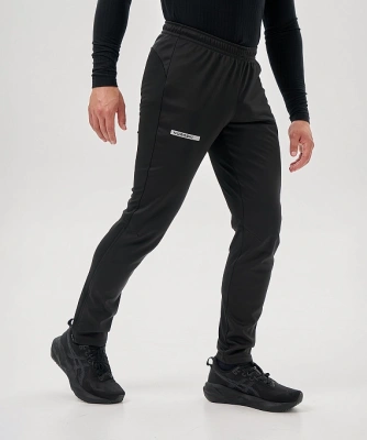 Тренировочные брюки для лыж и бега Nordski Core Black NSM658100