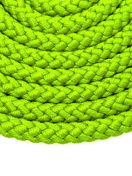 Скакалка гимнастическая Verba FLUORA, 3м, зеленый неон