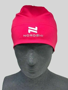 Тренировочная шапка для лыж и бега Nordski Core Pink NSV719937