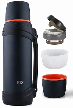 Термос TONAR (T-KD-938-2.5) 2500ML синий (дополн.пласт.чашка, ручка)