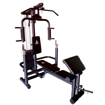 Силовой комплекс со скамьей DFC Homegym D854, стек 45кг в Магазине Спорт - Пермь