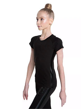 Футболка для гимнастики Solo RG607-107 Чёрный