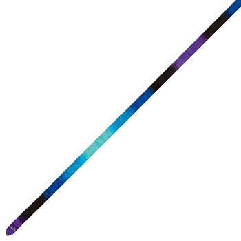 Лента для художественной гимнастики градиентная (5 м) Chacott 301500-0091-58, цвет:779 - ярко-голубой
