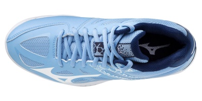 Кроссовки волейбольные MIZUNO THUNDER BLADE 2 MID W V1GC1975-29, голубые в Магазине Спорт - Пермь