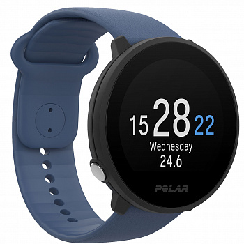 Фитнес-часы с GPS и пульсометром Polar Unite, blue/голубой, S–L: 130–210 мм в Магазине Спорт - Пермь