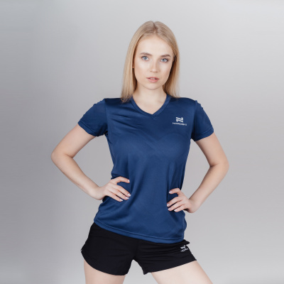 Футболка женская NORDSKI Оrnament Dark blue W (NSW425710) в Магазине Спорт - Пермь