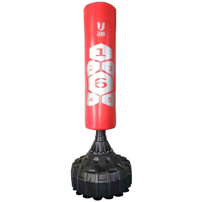 Стойка для бокса напольная Jabb IFT-B01 красный/черный 170 см, с присосками в магазине Спорт - Пермь