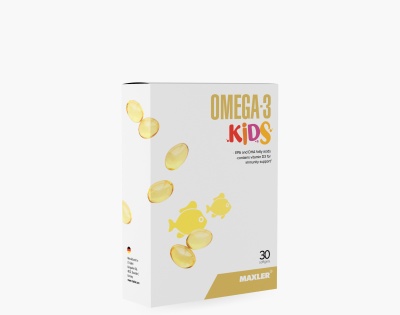 Maxler Omega-3  Kids (30 капсул) в магазине Спорт - Пермь