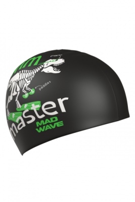 Шапочка для плавания силиконовая Mad Wave Swim master big, M0554 27 0 01W, Master big Black в магазине Спорт - Пермь