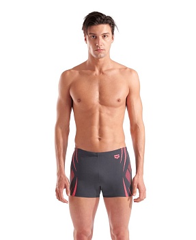 Мужские плавки-шорты Arena POSEIDONIA SWIM SHORT, 009074 504 asphalt-bright coral в магазине Спорт - Пермь
