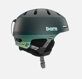 Шлем Bern Macon 2.0 MIPS Matte Green SM17M21RFG размер M (55.5 - 59см) в магазине Спорт - Пермь