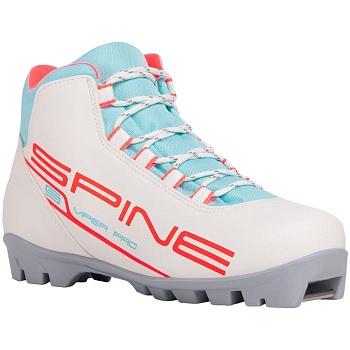 Лыжные ботинки SPINE NNN Viper (251/2) (серый/белый) в магазине Спорт - Пермь