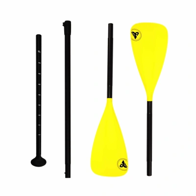 Весло PSK-5 для SUP / байдарки / каяка, желтое