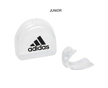 Капа одночелюстная Adidas Single Mouth Guard Thermo Flexible adiBP093 прозрачная Junior в магазине Спорт - Пермь