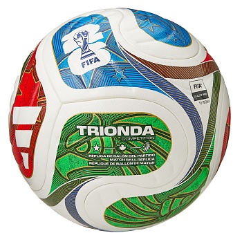 Мяч футбольный ADIDAS WC26 Trionda Competition, FIFA Quality Pro JD8031, Размер 5