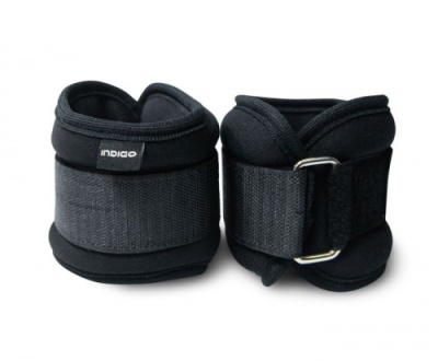 Утяжелители 0,5 кг х 2 дробь неопрен черный SM-435 в Магазине Спорт - Пермь