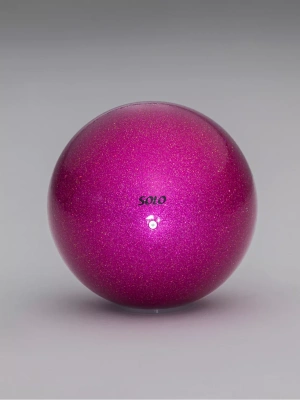 Мяч для художественной гимнастики SOLO BGEM-8, 18,5см, "Сочная фуксия"