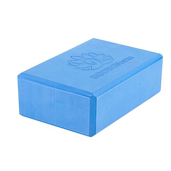 Блок для йоги Body Form BF-YB02, 22,5х15х7,5 см, синий в Магазине Спорт - Пермь