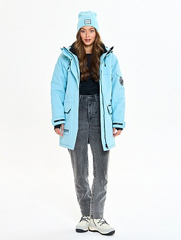 Женская куртка (парка) Azimuth Прелесть 124/24001_13 Голубая Звезда