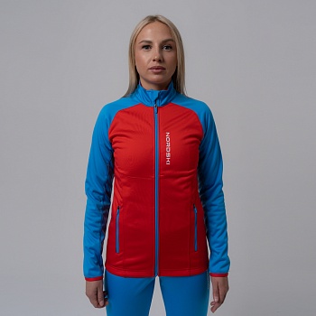 Разминочная куртка Nordski Premium Red/Blue NSW444987 в Магазине Спорт - Пермь