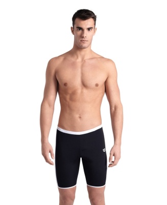 Тренировочные плавки-джаммеры Arena ICONS SWIM JAMMER SOLID, 005127 510, Black-White в магазине Спорт - Пермь