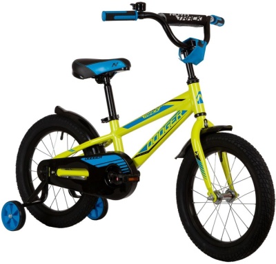 Велосипед NOVATRACK DODGER 16", алюминий, зеленый в Магазине Спорт - Пермь