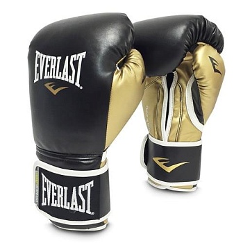 Перчатки боксерские тренировочные Everlast Powerlock PU в магазине Спорт - Пермь