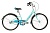 Велосипед NOVATRACK ANCONA 24”, 3 скорости, алюминий, зеленый