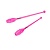 Булавы для художественной гимнастики Verba Sport 36.4 см, вставляющиеся, розовые