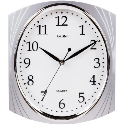 Кварцевые настенные часы La Mer GD106004 с плавным ходом секундной стрелки в магазине Спорт - Пермь