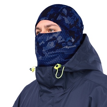 Балаклава горнолыжная softshell без размера, фирменная печать AQUATIC
