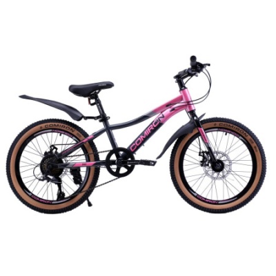 Велосипед COMIRON SMART, 20", 7 скоростей, (рама 10), розовый в Магазине Спорт - Пермь